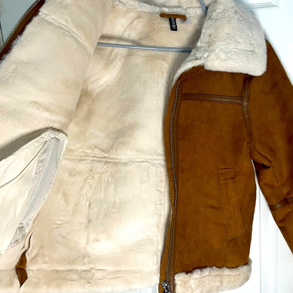 Brown “suede” jacket - Picture 2 of 3